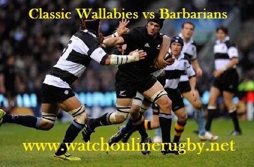 Classic Wallabies vs Barbarians