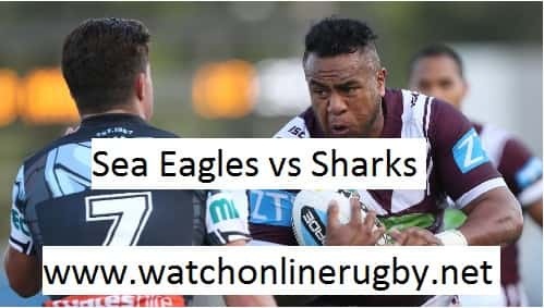 Sea Eagles vs Cronulla-Sutherland Sharks live