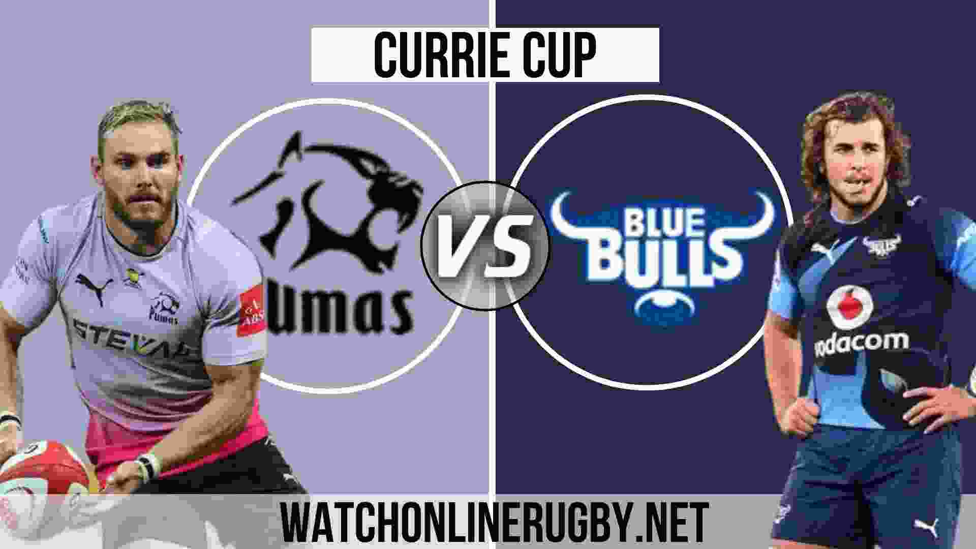 Pumas vs Bulls 2023 Live Stream RD 12 Currie Cup