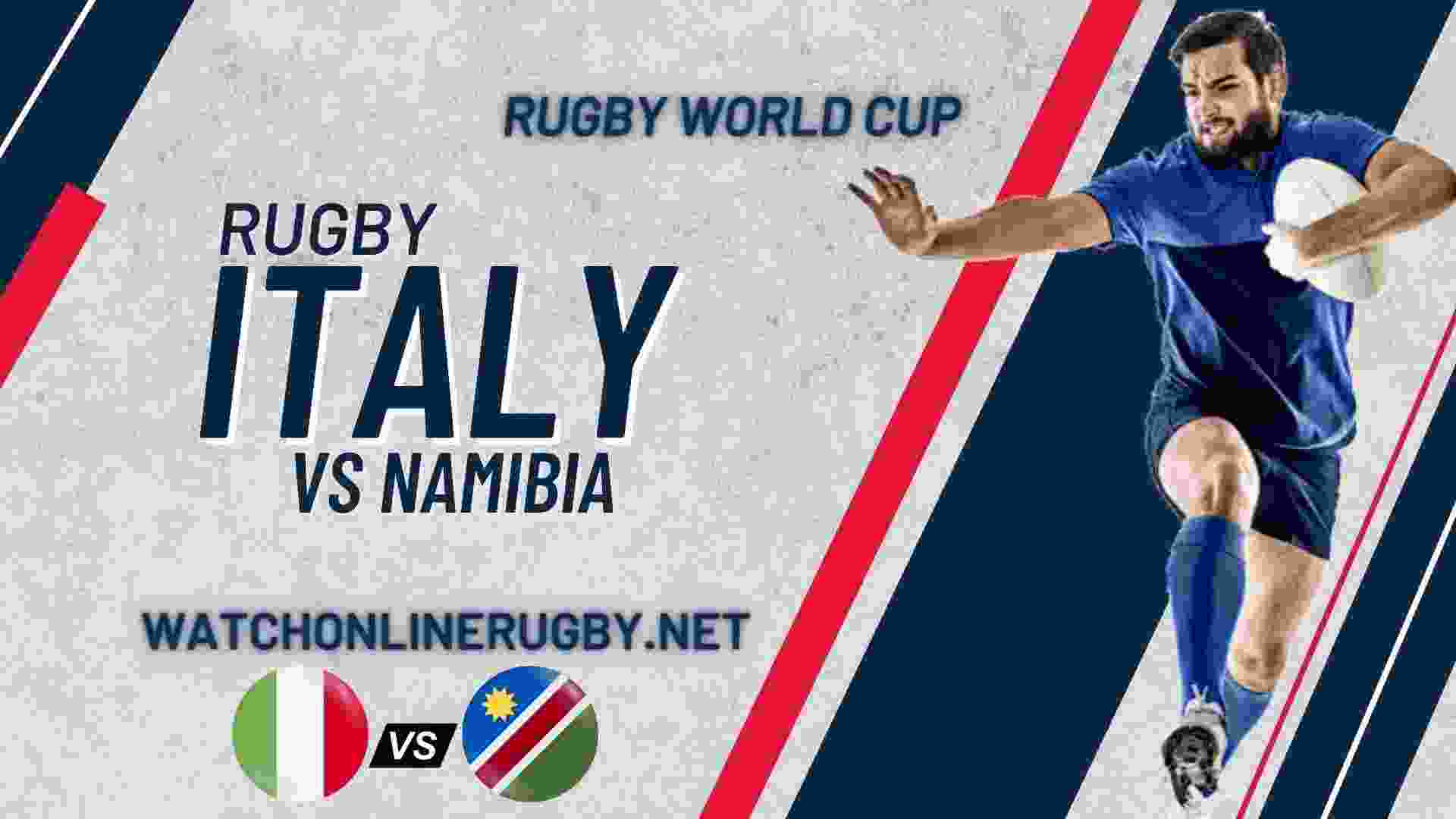 RWC 2019 Namibia VS Italy Live Stream