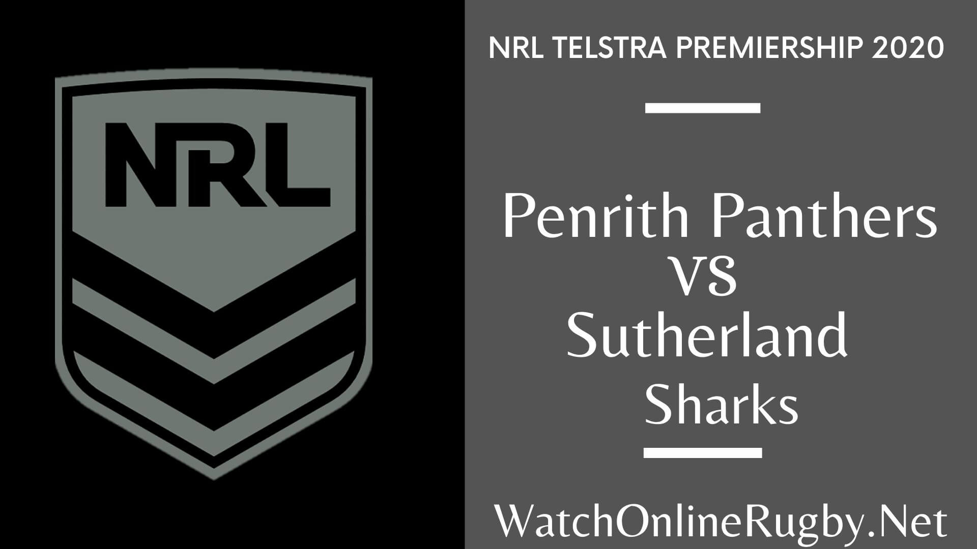 Panthers vs Sharks Round 22 Live Stream 2023 NRL Rugby