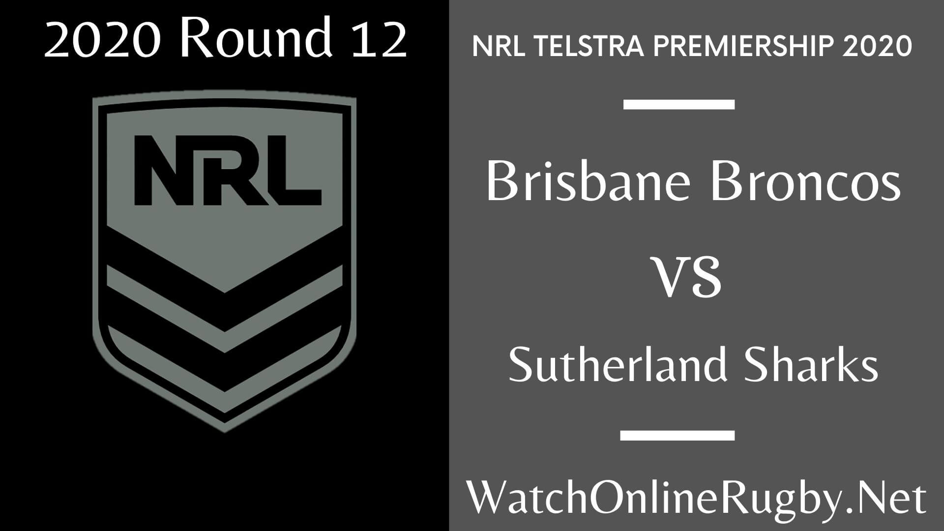 Sharks vs Broncos Live Stream 2023 Round 14 NRL Rugby