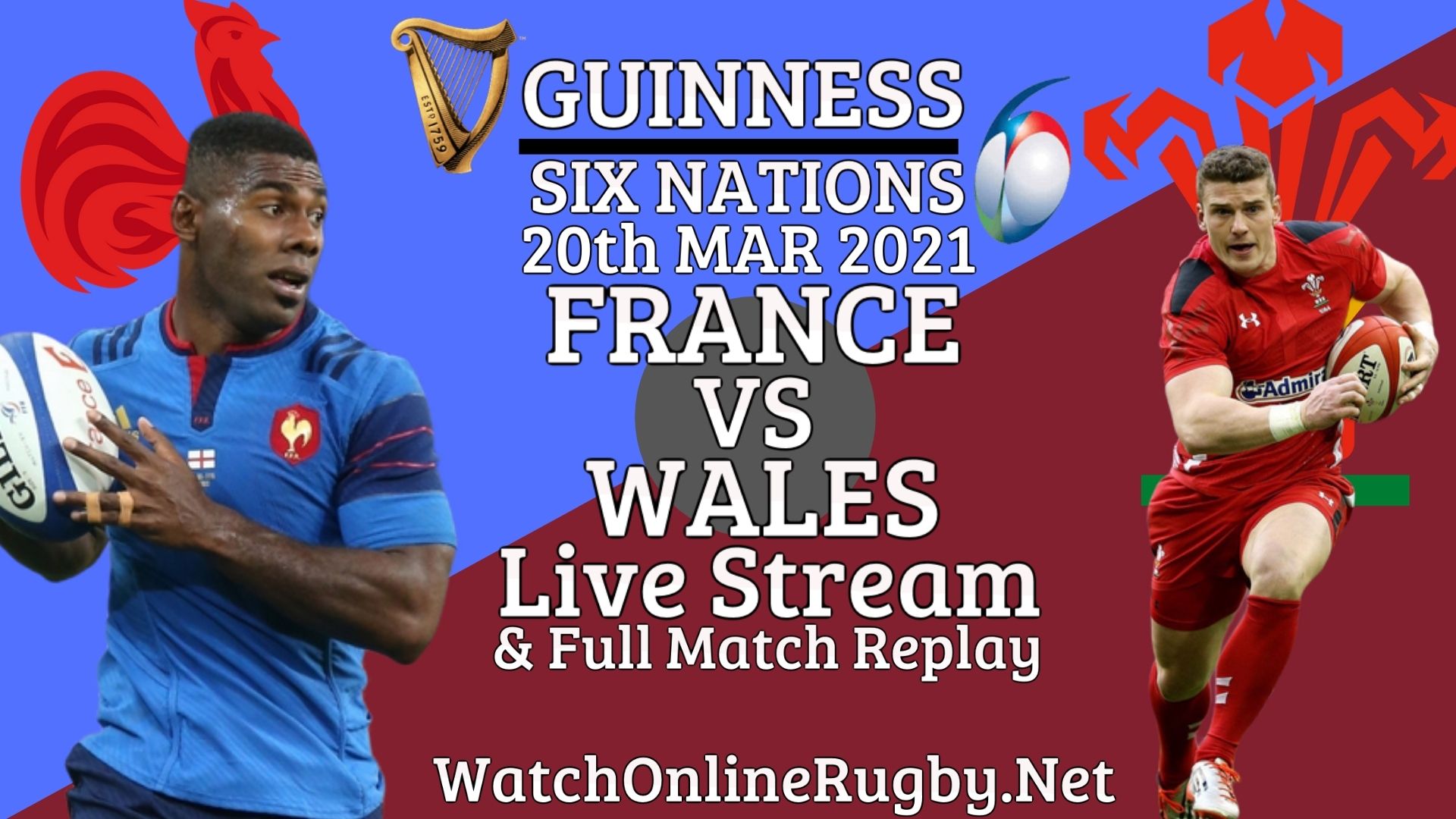 France vs Wales 2023 Live Stream RD 5 | Six Nations Full Match Replay
