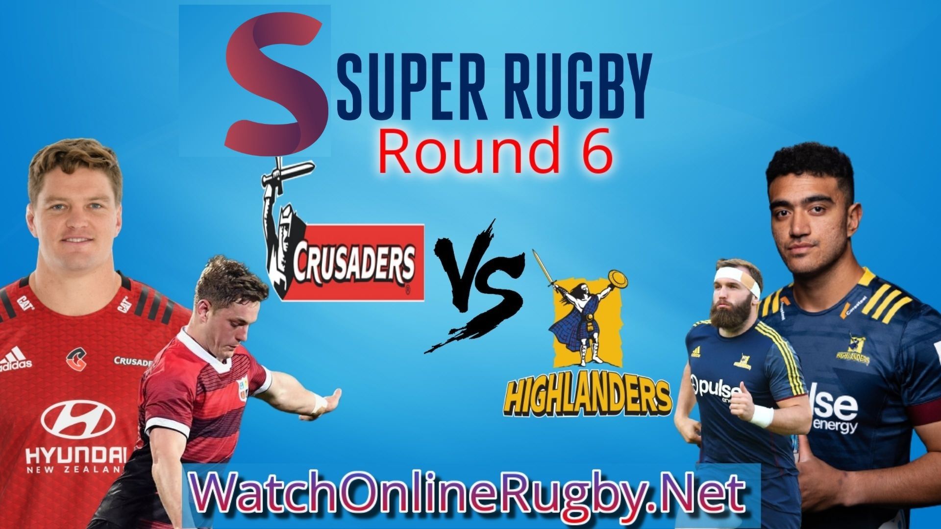 Crusaders vs Highlanders 2022 Live Stream RD 1 Full Match Replay