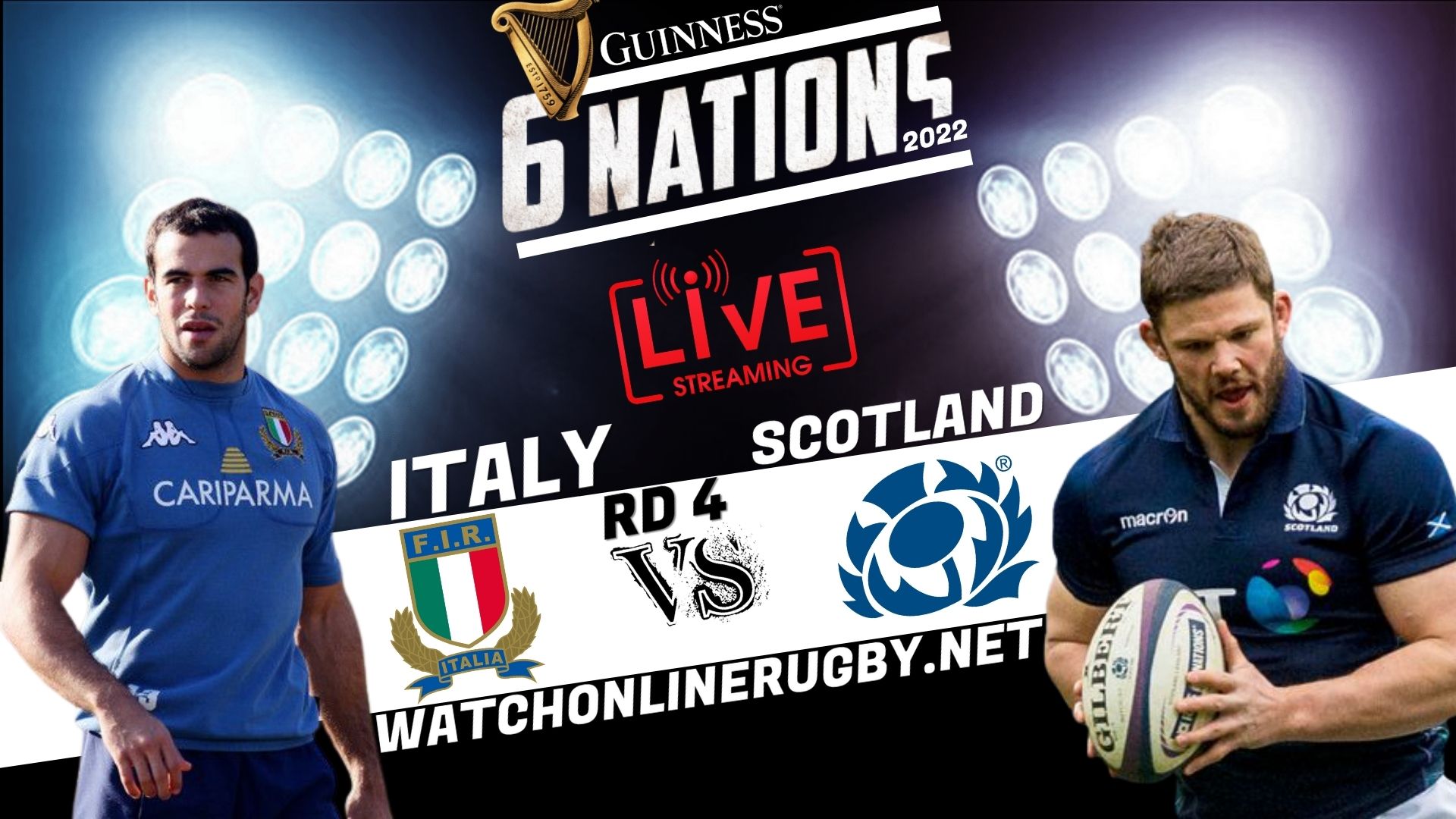 Italy vs Scotland Live Stream RD 4 Six Nations Full Match Replay
